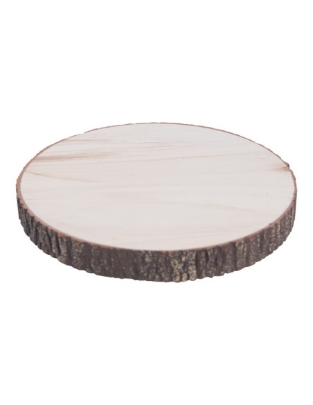 Disco de madera para la decoración otoñal de escaparates y espacios