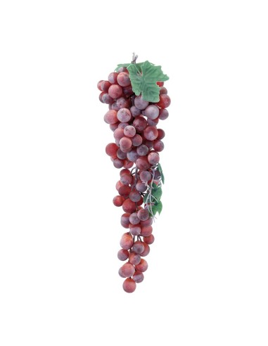 Uva roja decorativa para la decoración de la vendimia en licorerías catas bodegas de vino