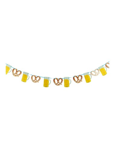 Guirlanda oktoberfest para la decoración de fiestas populares y escaparates