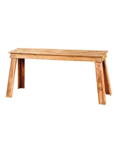 Banco de madera para la decoración de fiestas populares y escaparates