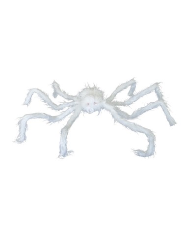 Araña decorativa para Halloween en escaparates de tiendas