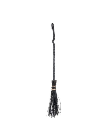 Escoba de bruja Para Halloween en escaparates y fiestas