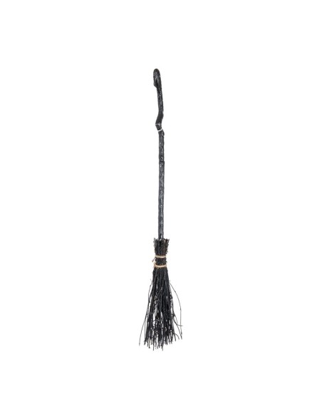 Escoba de bruja Para Halloween en escaparates y fiestas