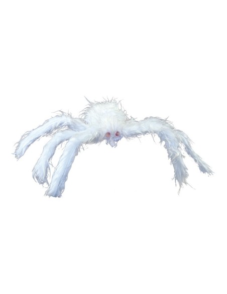 Araña decorativa para Halloween en escaparates de tiendas
