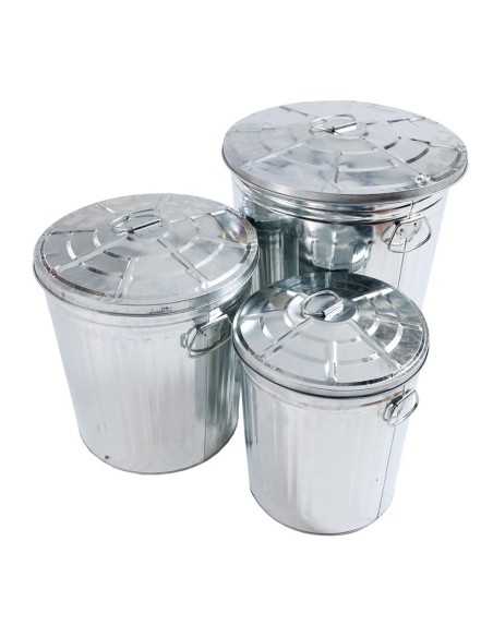 Cubo de basura con tapa Para escaparates y fiestas en Halloween