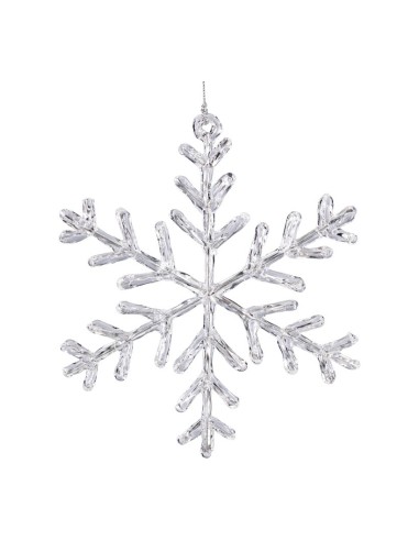 Copo de nieve Para escaparates de invierno en tiendas y centros comerciales