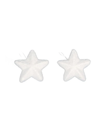 Estrellas de nieve Para escaparates de invierno en tiendas y centros comerciales