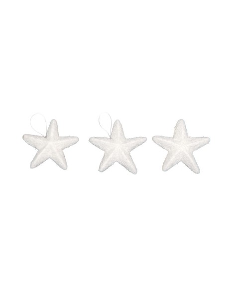 Estrellas de nieve Para escaparates de invierno en tiendas y centros comerciales