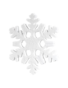 Copo de nieve Para escaparates de invierno en tiendas y centros comerciales 2