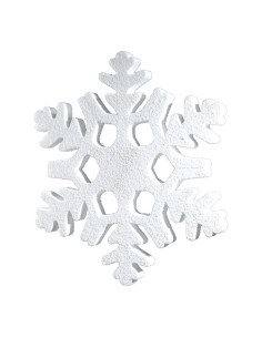 Copo de nieve Para escaparates de invierno en tiendas y centros comerciales 2