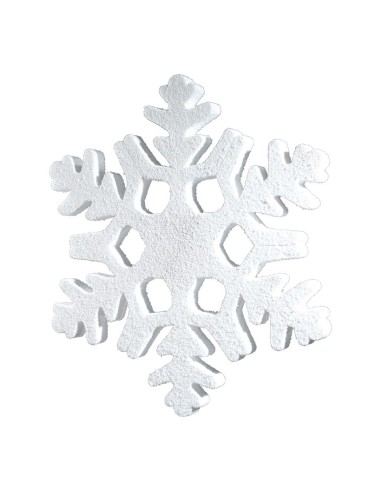 Copo de nieve Para escaparates de invierno en tiendas y centros comerciales