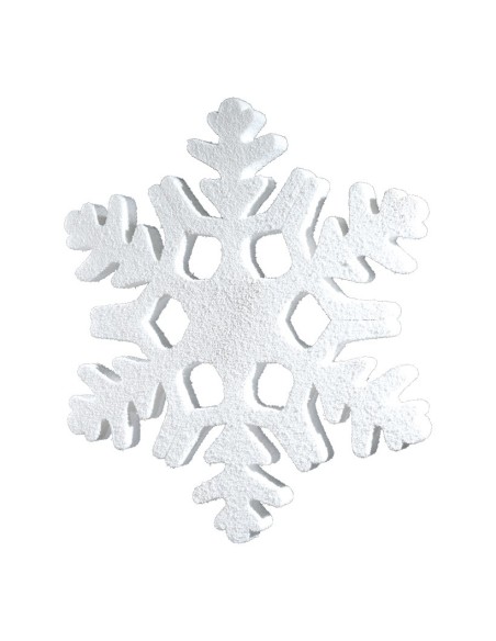 Copo de nieve Para escaparates de invierno en tiendas y centros comerciales