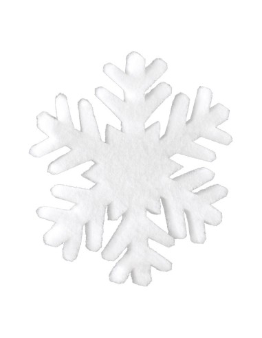 Copo de nieve Para escaparates de invierno en tiendas y centros comerciales