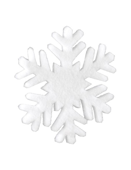 Copo de nieve Para escaparates de invierno en tiendas y centros comerciales