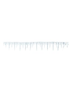 Cadena de carámbanos Para escaparates de invierno en tiendas y centros comerciales 2