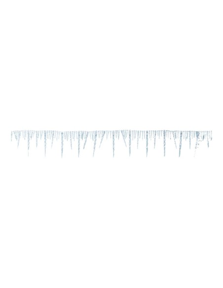 Cadena de carámbanos Para escaparates de invierno en tiendas y centros comerciales