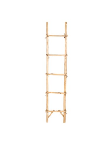 Escalera de madera para la decoración navideña de centros comerciales calles tiendas
