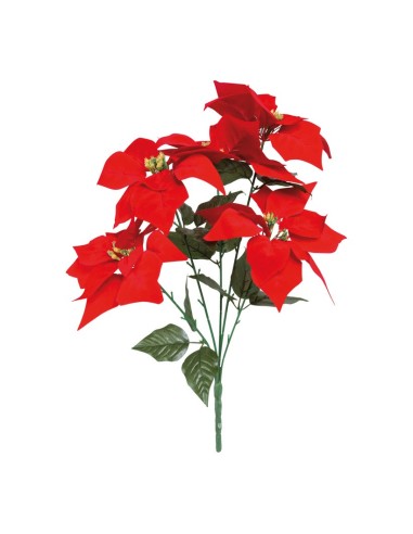 Ramo de flor de pascua para la decoración de centros comerciales calles y tiendas