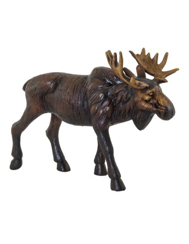 Figura de alce pequeño para la decoración navideña de centros comerciales calles tiendas
