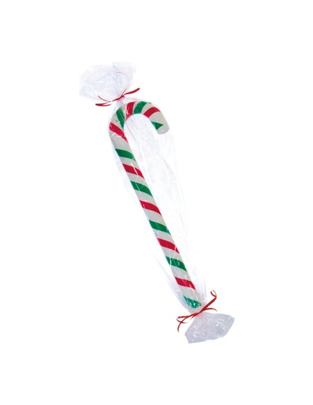 Bastón de caramelo para la decoración navideña de centros comerciales calles tiendas