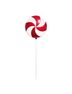 Piruleta decorativa para la decoración navideña de centros comerciales calles tiendas 2