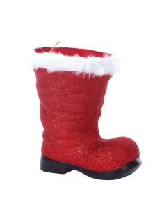 Botas de santa claus para la decoración navideña de centros comerciales calles tiendas 2