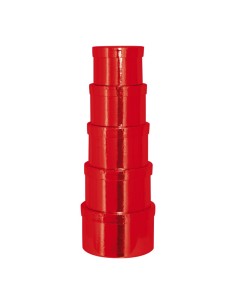 Caja circular de regalo para la decoración de árboles de navidad 2
