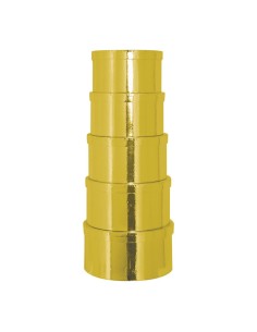 Caja circular de regalo para la decoración de árboles de navidad 2