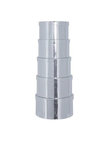 Caja circular de regalo para la decoración de árboles de navidad