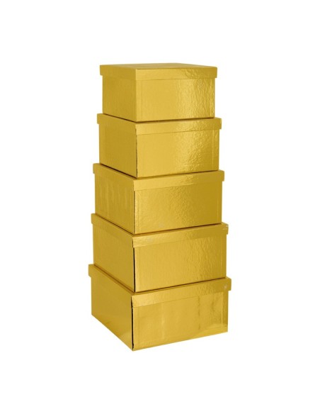 Caja rectangular de regalo para la decoración de árboles de navidad