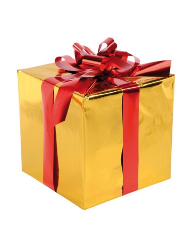 Caja de regalo para la decoración de árboles de navidad