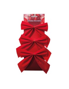 Lazos de terciopelo para la decoración de árboles de navidad 2