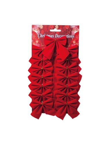 Lazos de terciopelo para la decoración de árboles de navidad