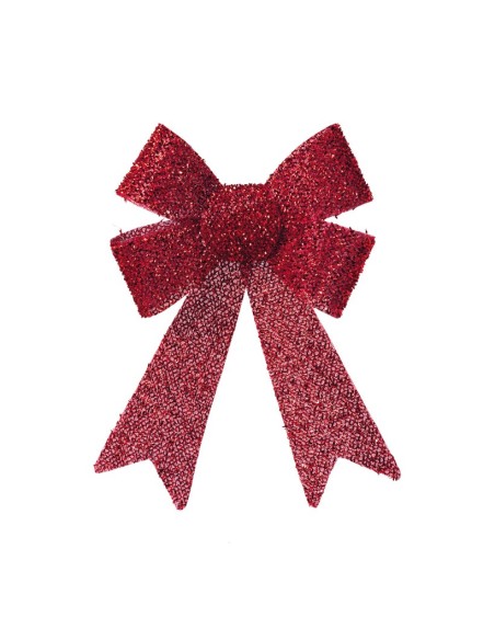 Lazo brillante para la decoración de árboles de navidad