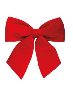 Lazo de terciopelo para la decoración de árboles de navidad 2