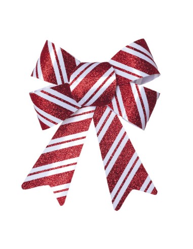 Lazo brillante para la decoración de árboles de navidad