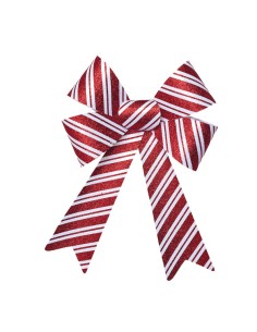 Lazo brillante para la decoración de árboles de navidad 2