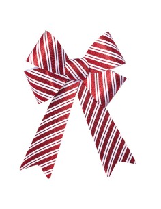 Lazo brillante para la decoración de árboles de navidad 2