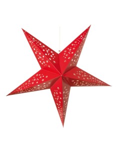 Estrella decorativa de papel para la decoración de centros comerciales calles y tiendas 2