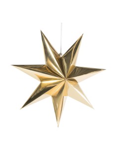 Estrella decorativa de papel para la decoración de centros comerciales calles y tiendas 2