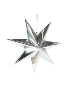 Estrella decorativa de papel para la decoración de centros comerciales calles y tiendas 2