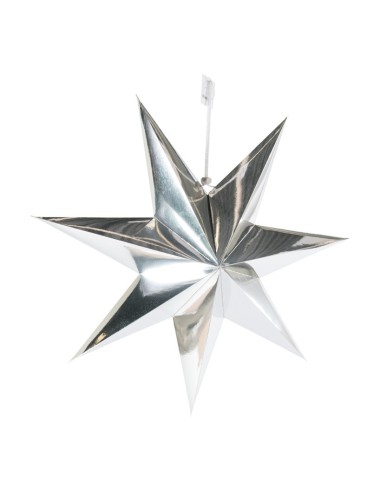 Estrella decorativa de papel para la decoración de centros comerciales calles y tiendas