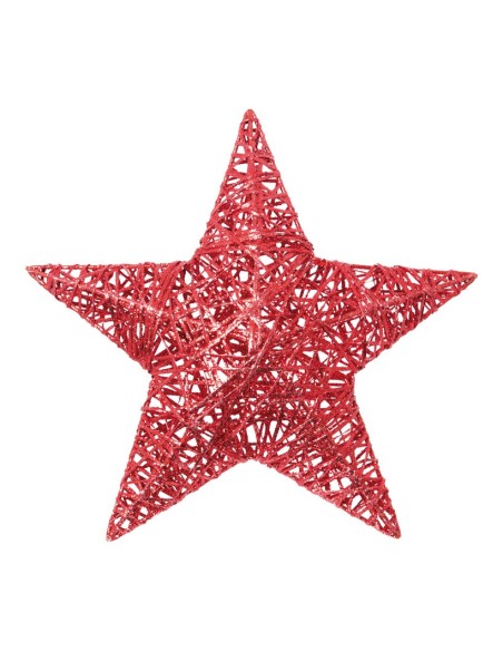 Estrella trenzada 3D para la decoración de centros comerciales calles y tiendas
