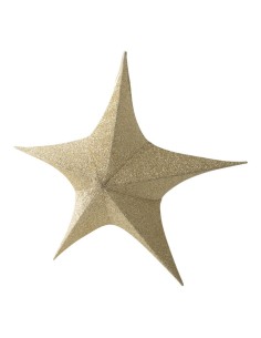 Estrella textil decorativa para la decoración de centros comerciales calles y tiendas 2