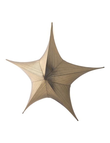 Estrella textil decorativa para la decoración de centros comerciales calles y tiendas
