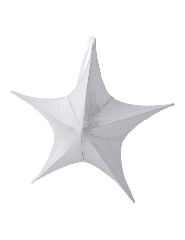 Estrella textil decorativa para la decoración de centros comerciales calles y tiendas