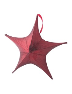 Estrella textil decorativa para la decoración de centros comerciales calles y tiendas 2