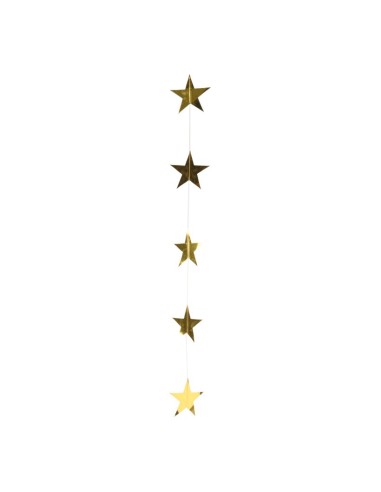 Guirnalda de estrellas para la decoración de centros comerciales calles y tiendas