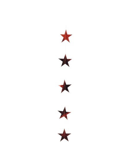 Guirnalda de estrellas para la decoración de centros comerciales calles y tiendas
