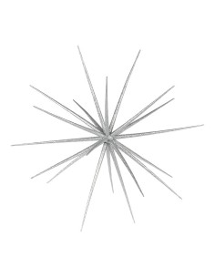 Estrella sputnik para la decoración de centros comerciales calles y tiendas 2